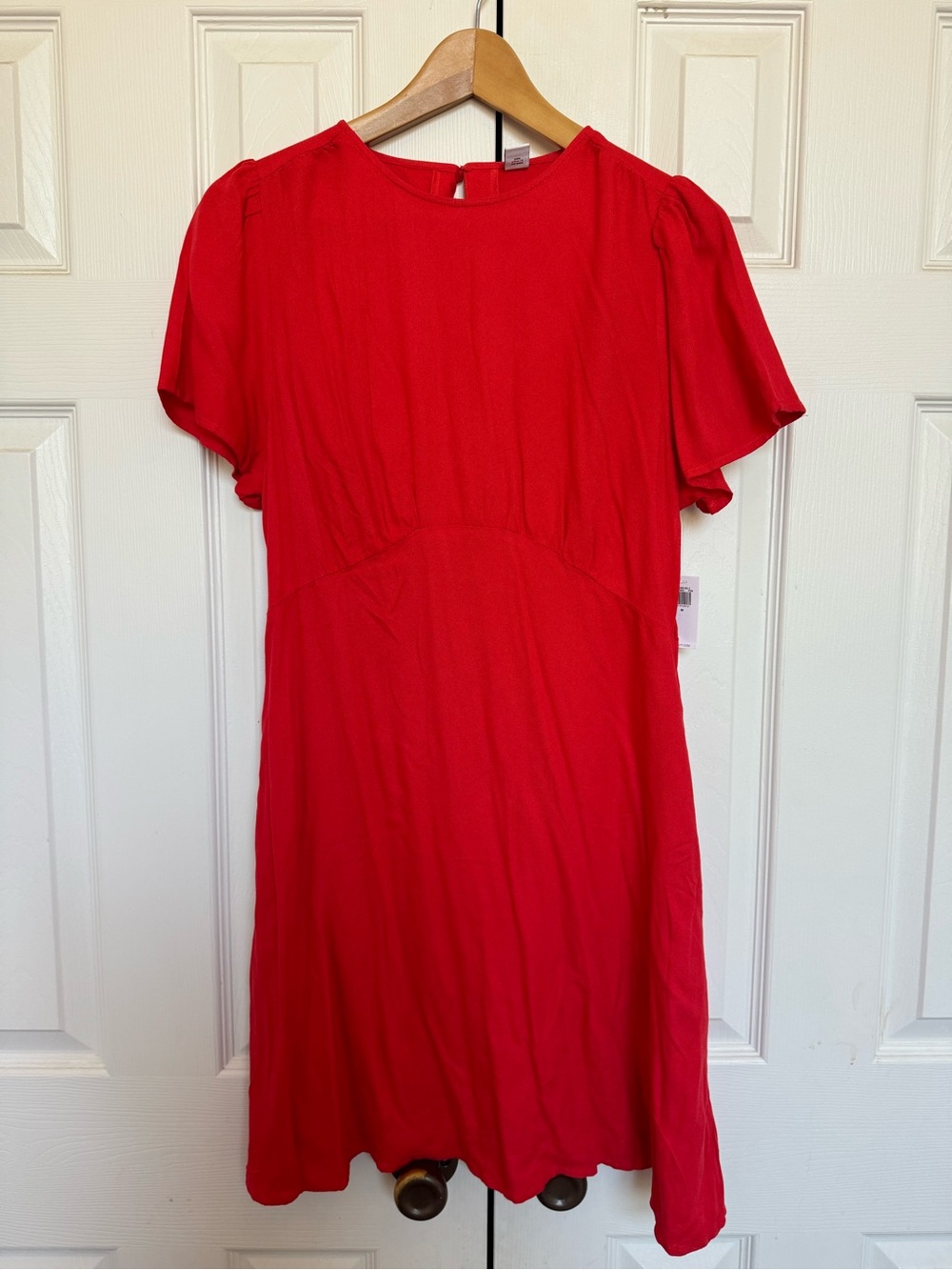 NWT Old Navy Red Short Sleeve Dress